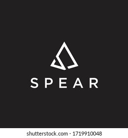 S Spear Logo Spear Vector Stock Vector (royalty Free) 1719910048 