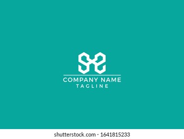 S SS Letter Logo Abstract Design in Vector Editable File.
