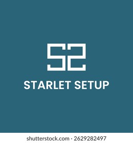 S Or SS Logo Template Design For Brands. S Letter Logo Design. Business Logo Template.