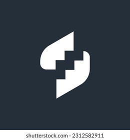 S-Logo-Design-Vektorgrafik