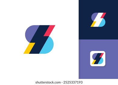 s storm logo design inspiration vector template