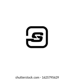 S strength symbol super concept elements icon logo