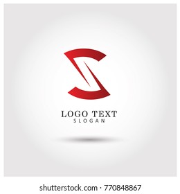 S Symbol & Icon Logo Vector Template