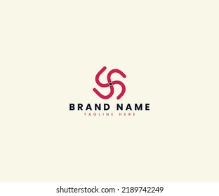 S, s symbolic letter logo and vector design