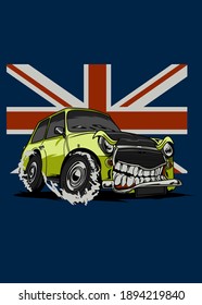 Diseño de camiseta MINI MONSTER CAR