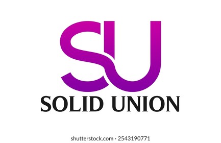 s u design, carta criativa, su inicial, logotipo su, negócios, design, criativo, ícone, vetor, abstrato,