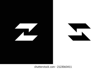 S vector logo design template for business. Z letter logo