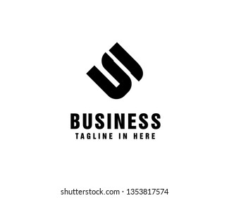 S w Square logo design inspiration