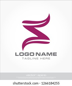 

s wave abstract logo