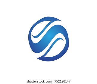 S Wave Logos Stock Vector (Royalty Free) 752128093 | Shutterstock