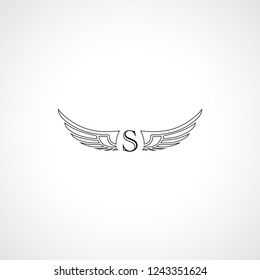s wigs initial logo