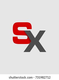 S X company group linked letter logo