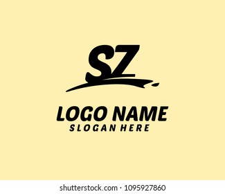 S Z Initial logo