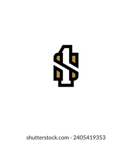 s1 or 1s letter logo