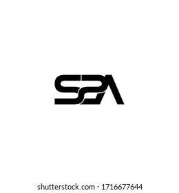 Diseño del logotipo del monograma original de la letra s2a