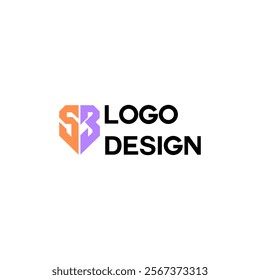 S3 Letter logo icon design elements