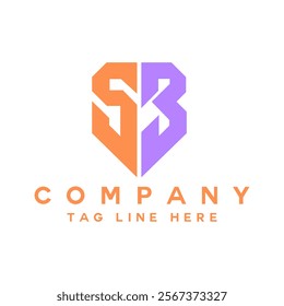 S3 Letter logo icon design elements
