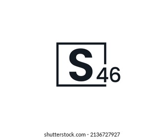 S46, 46S Initial letter logo