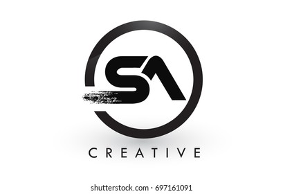 Sa Letter Logo Images Stock Photos Vectors Shutterstock