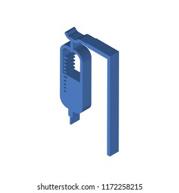 Sa isometric left top view 3D icon