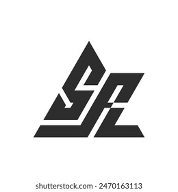 SA-Buchstabenlogo, SA-Alphabet-Logo, Initialen-Logo