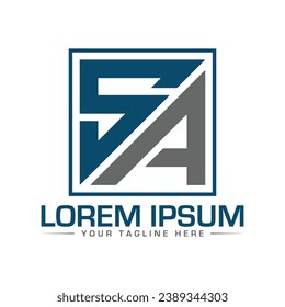Design des Logos für Buchstaben, einzigartig und modern 