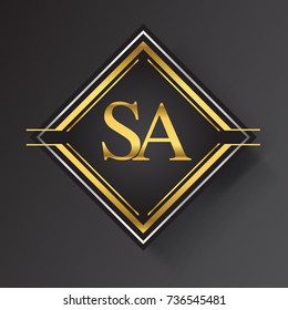 Sa Logo Design Images Stock Photos Vectors Shutterstock