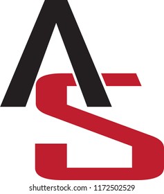 sa letter vector logo
