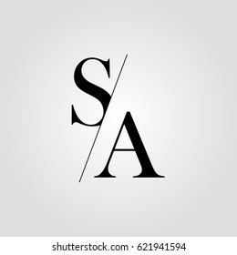 Sa Monogram High Res Stock Images Shutterstock