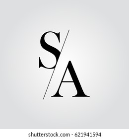 Sa Monogram Images Stock Photos Vectors Shutterstock