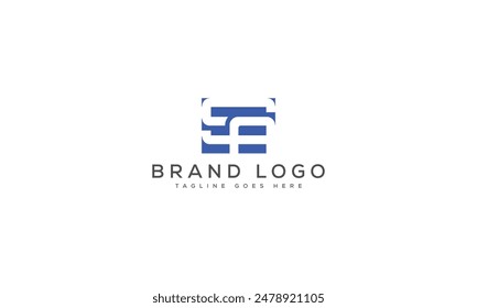 Diseño de Plantilla de Vector de diseño de logotipo SA para marca