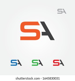 Sa Letter Logo High Res Stock Images Shutterstock