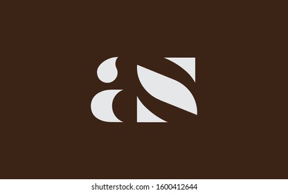 as or sa and a or s Lowercase Letter Initial Logo Design Template Vector Illustration