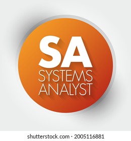 SA - Systemanalyst-Akronym, Technologiekonzept-Hintergrund