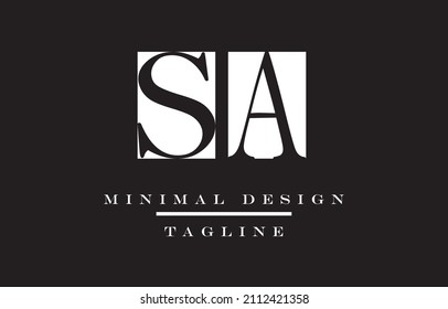 SA-Vektorgrafik-Minimaldesign 