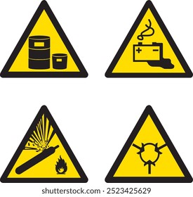 SA082, SA083, SA084, SA085, peligro de almacenamiento de materiales peligrosos, peligro de baterías, peligro de gas comprimido, es peligroso permanecer en este punto, cuidado, eléctrico, baterías, energía, batería, ri