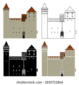 Saaremaa Kuressaare Castle in Estonia