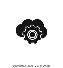 SaaS icon Simple thin line flat symbol