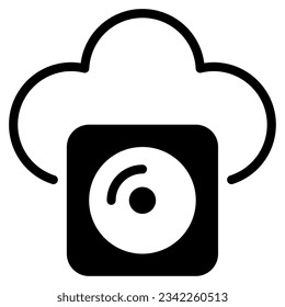 SaaS Software-as-a-Service Icon for uiux, infographic