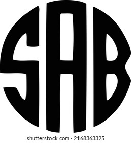 SAB Letter Monogram Logo Design