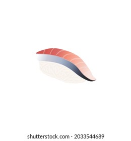 Saba nigiri vector illustration.
Mackerel nigiri vector illustration on transparent background isolated, white background, sushi, Saba nigiri illustration vector, mackerel and rice, japanese food