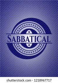 Sabbatical jean background