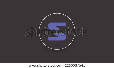 Saber, SBR cryptocurrency logo on isolated background with copy space. 3d vector illustration of Saber, SBR Coin  icon banner design concept.