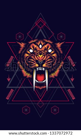 Saber-tooth sacred geometry