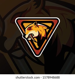 Sabertooth Tiger Wild Esport Logo