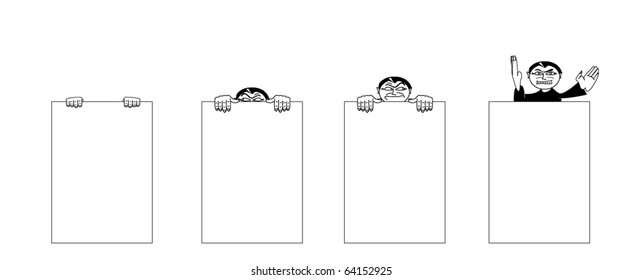 saboteur in spy action illustration