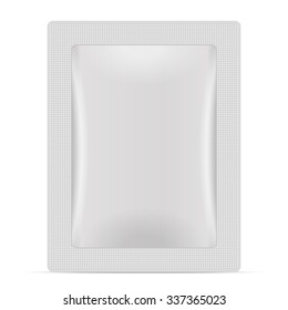 Sachet packaging on a white background.