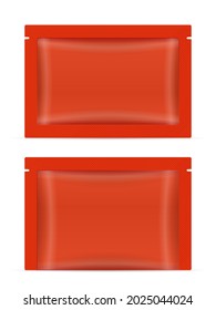 El sobre está situado sobre un fondo blanco. Ilustración vectorial.