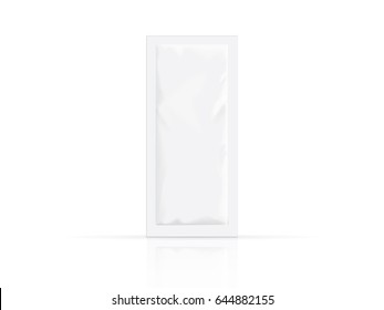 Sachet for your design and logo. It's easy to change colors. Vecor EPS10 Mock Up