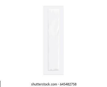 Sachet for your design and logo. It's easy to change colors. Vecor EPS10 Mock Up